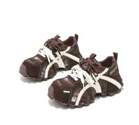 Zapatillas Vintage con Plataforma Gruesa de Ante para Mujer: Cordones Dobles y Puntera Redondeada, Ligeras y cómodas para Caminar, IR de Compras y Viajar.