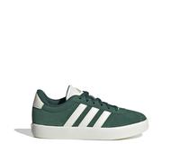 adidas Vl Court 3.0 Shoes Kids, Zapatilla de deporte Unisex niños, Green Off White Gold Metallic, 38 EU