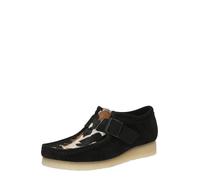 Zapatillas 'Wallabee' Hombre Clarks Originals 41,5 umbra / negro / blanco lana