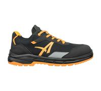 Zapato bajo de seguridad Albatros Axis (37, Clase de protección según EN ISO 20345: S1P, Negro/Naranja)