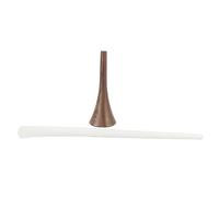 Zapato con mango Extra largo, extractor de zapatos Vertical, calzador portátil para uso diario, estilo de grano de madera de imitación (Blanco)