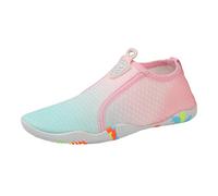 Zapato de agua Water Shoes Zapato Acuático Hombre Mujer, Zapatos de Playa Mar de Piscina Sandalias Plásticas, Anti Arena Antideslizante Secador Rápido, en la Playa o Yoga, azul, 36 EU