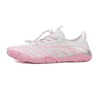 Zapato de agua Water Shoes Zapato Acuático Hombre Mujer, Zapatos de Playa Mar Piscina Sandalias Plásticas, Anti Arena Antideslizante Secador Rápido, en la Playa o Yoga, rosa, 41 EU