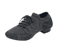 Zapato De Baile Zapatos Latino Mujer Modern Jazz Zapato Heels Dance Tacón Heels Mujer Boda Zapatillas Clásico Latino Zapatos, Le Noir, 37 EU
