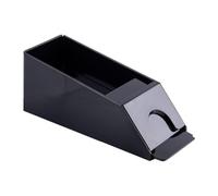 Zapato de blackjack - El zapato de tarjeta dispensa tarjetas de manera eficiente, se adapta a 4 o 6 barajas, estilo de transparente resistente + rodillo pesado, cuerpo duradero de