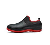 Zapato de chef de cocina para hombre, zapatos de trabajo de seguridad antideslizantes, livianos y amortiguadores, zapatos de servicio de alimentos impermeables, para zapatos de enfermera de enfermería