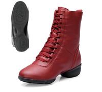 Zapato De Danza Mujer Zapatos De Baile Latino Mujer Heels Dance Shoes Tacones Heels Tacón Zapato Zapatos Latino Zapatos, Rojo2, 40 EU