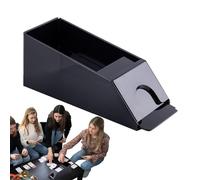 Zapato de papel, comerciante de cartas - Mapeador de de 4/6 mazos,Distribuidor de cartas de juego reutilizables, dispensador de cartas de juego, de mesa para blackjack