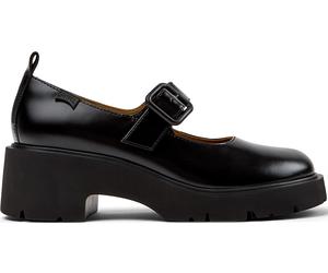 Zapato de piel para mujer CAMPER Milah K201681 NEGRO_001 38