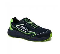 Zapato de seguridad SPARCO IMPULSE WILLEN ESD S1PS SR FO HRO, negro/verde