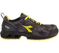 DIADORA Shark Stable Impact Low S3 SRC ESD, Zapatillas Unisex Adulto, Black/Gray, 46 EU