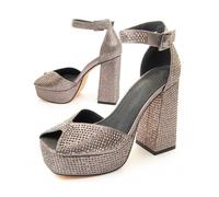 Zapato de tacón Para Mujer. Montevita Sandant 84699 Gris