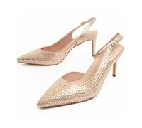 Zapato De Vestir Para Mujer Montevita Festshoe3 88486 Dorado