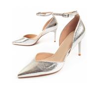 Zapato De Vestir Para Mujer Montevita Festshoe6 88493 Plateado