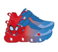 Zapato Deportivo Suela Ligera Eva Con Luces Spidey Azul - T023 | MACHO CERDÀ