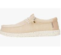 HEYDUDE Wally Stretch Sox - Zapatos Estilo Mocasín para Hombre, Irish Cream/Egret, 41