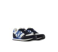 Armani Exchange Zapatillas Deportivas Rio Side Logo Deep Navy+Off White, 42 EU, Deep Navy Off White, 42 EU