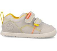 Zapato Lona Basica Beige Y Amarillo