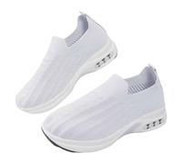 Zapato Mujer Espuma De Memoria De Forma Mayor Amortiguación Y Alivio De Los Pies Zapatos Para Caminar Ligeros Y Cómodos Sin Cordones 2026 Zapatillas Ortopédicas Chic Zapatos, gris, 41 EU