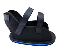 Zapato negro de 9.6 pulgadas, bota ajustable para el cuidado de la salud para pie roto y recuperación postoperatoria, suela de EVA, puntera abierta, calcomanía mágica