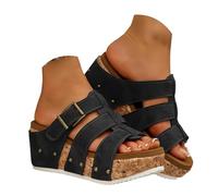Zapato Para Mujer Slider Da Donna Dimensión Pantuflas Elegantes Para Mujer Sandalias De Verano Zapatos Cómodos Ligeros Y Cómodos El Tiempo Libre Sandalias De Verano Cuero Con cómodas Y Ortopédicas
