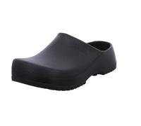 Zapato Profesional Tipo Sueco Super Birki de Poliuretano Color Negro Black con Plantilla de Corcho y Lino, Black, 28.0 cm