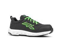 U-Power - Zapato de trabajo de seguridad línea Red Ego, modelo Mitch ESD S3S Ci Hi Hro FO SR Artículo: RE20064, Negro , 39 EU