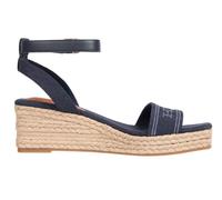 Sandalias con tacón de cuña Mujer Talla 38. Color Azul