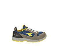 Utility Diadora RUN TEXT LOW S1P SRC ESD, Zapatos Unisex Adulto, GRIS (CASTELLO/BLU INSEGNA), 42 EU