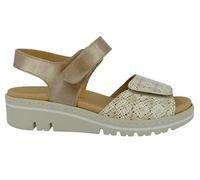 Zapatomoda Doctor Cutillas 36140 | sandalias verano mujer cómodas | Cuña Flexible | Cierre adhesivo |Material exterior y forro Piel | Plantilla piel mullida gel |