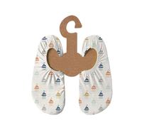 Slipstop Zapatos de playa para niños, antideslizantes, deportivos, natación, vacaciones, unisex, protección solar UPF 50+, Navegador, 21/23 EU