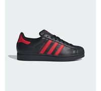Zapatos Adidas Originals Superstar II para hombre en negro y rojo
