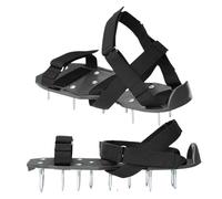 Zapatos Aireadores, Aerador para Aflojar la Tierra, Zapatos con Púas Ajustables Mejora la Aireación del Suelo para Jardinería Césped Terreno Parques Granja