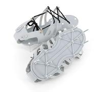 Zapatos aireadores de césped con pinchos, sandalias con pinchos resistentes, sandalias de aireación ajustables con pinchos, zapatos de aireación de césped para patio, césped y jardín