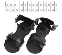 Zapatos aireadores de jardín con correa, ajuste seguro para caminar con confianza en cualquier terreno, base de nailon, herramienta de jardín