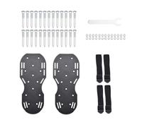 Zapatos Aireadores para Césped Correas Ajustables para Trabajo Pesado y | Zapatos Aireadores de Hierba, Suelo para Jardín, Terreno, Granja, Patio, , Césped y