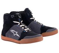 Zapatos Alpinestars Chrome 10.5 Negro/Aspalto/Goma Azul
