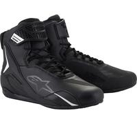 Alpinestars Faster-4 Zapatos de moto, negro, Talla 12