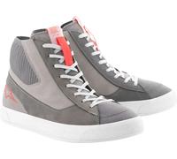 Botas de Moto Alpinestars Stated Gris Claro/Rojo Flúor/Blanco42 Gris Claro,Rojo Flúor,Blanco