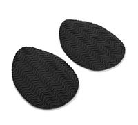 Zapatos Antideslizantes, Almohadilla de Agarre para Zapatos, 2 Almohadillas de Agarre para Zapatos para Evitar Resbalones, Adhesiva, Punta Redonda, Autoadhesiva, Protector (Negro)