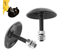 Zapatos antideslizantes para quitanieves para ATV, acero resistente, kit de accesorios, piezas de extracción al aire libre, equipo duradero, perfecto para balcones, terrazas, pasarelas, caminos