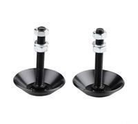 Zapatos antideslizantes resistentes para la mayoría de marcas, acero endurecido resistente al óxido, acabado negro, apto para cuchillas de arado ATV con kit de herramientas incluido
