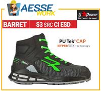 Zapatos Antinfortunische de Trabajo UPOWER Barret S ESD S3S Ci Fo Sr
