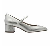 Zapatos babies con tacón Mujer Talla 39. Color Gris