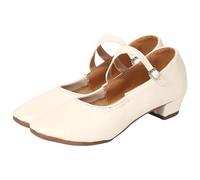 Zapatos Baile Latino Mujer Salsa y Bachata Zapatos de Baile de Salon Tacon Bajo Cerrados Suela Blanda Moderna Profesional de Salon Calzado Para Bailar Tango Jazz Fiesta Práctica y Rendimiento