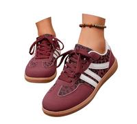 Zapatos bajos para mujer, zapatillas clásicas, retro, Leo, con suela de goma, zapatos casuales, antideslizantes, zapatillas deportivas, fitness, tenis, patinaje, caminar y para el día a día, color