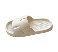 Zapatos bajos para mujer, zapatos cómodos, zapatos de mujer, talla 42, zapatos de baño de verano, 38, sandalias de baño 39 rosas Lady Beach Flats Zapatos, chanclas suaves, sandalias de verano, Blanco,