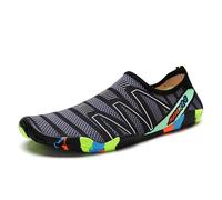 Zapatos Barefoot Hombre Zapatos de Playa para Hombre y Mujer, de Verano, natación Secado rápido, Calcetines Agua Antideslizantes, Transpirables para Trekking en río, Zapatillas Agua (Grey, 46)