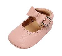 Zapatos Bebe Primeros Pasos-Zapatos Individuales para NiñAs PequeñAs, Zapatos De Primeros Pasos con, Correa De Hebilla, Zapatos De Princesa Transpirables De Fondo para NiñOs PequeñOs