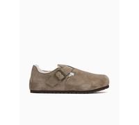 Zapatos BIRKENSTOCK London Shearling Suede Leather Regular Unisex Beige 42